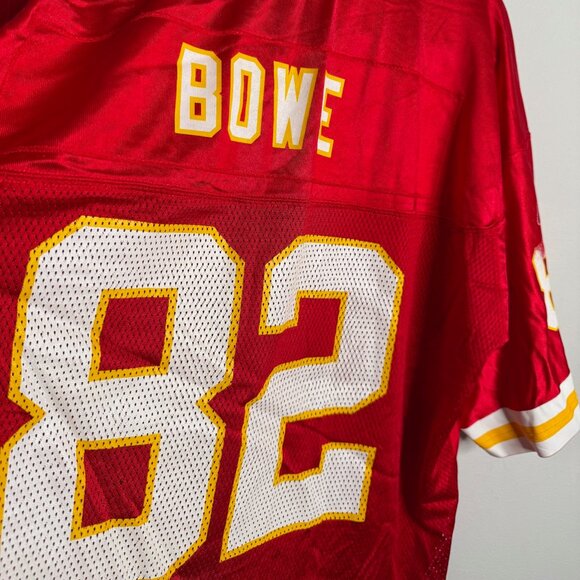 NFL Apparel Men's Red Vintage Chiefs Dwayne Bowe 82 Jersey - Size XL Extra Large - Picture 4 of 5